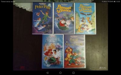 Лот: 20871204. Фото: 1. Видеокассеты Walt Disney Classics... Видеозаписи, фильмы