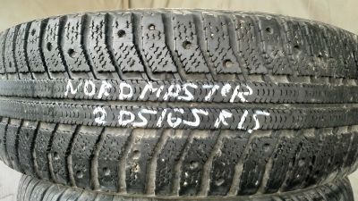 Лот: 16631119. Фото: 1. 205/65 R15 Amtel Nordmaster одно... Шины
