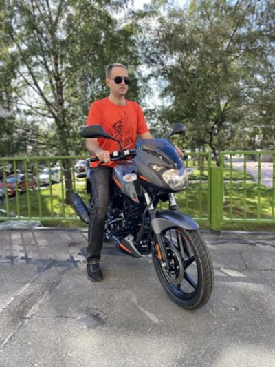 Лот: 24065114. Фото: 1. Мотоцикл BAJAJ Pulsar 180. Мотоциклы