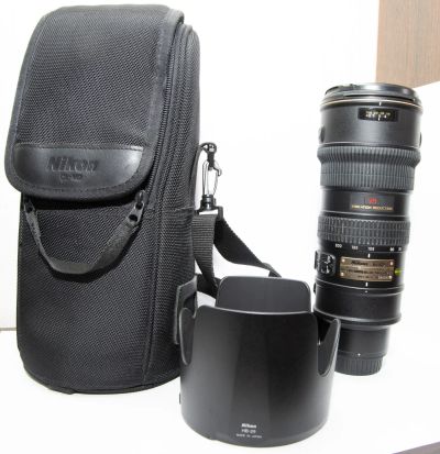 Лот: 17448148. Фото: 1. Nikon ED AF-S VR-Nikkor 70-200mm... Объективы