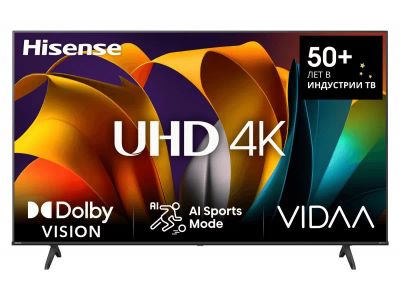 Лот: 24387491. Фото: 1. LED телевизор Hisense 85A6N 4K... Телевизоры