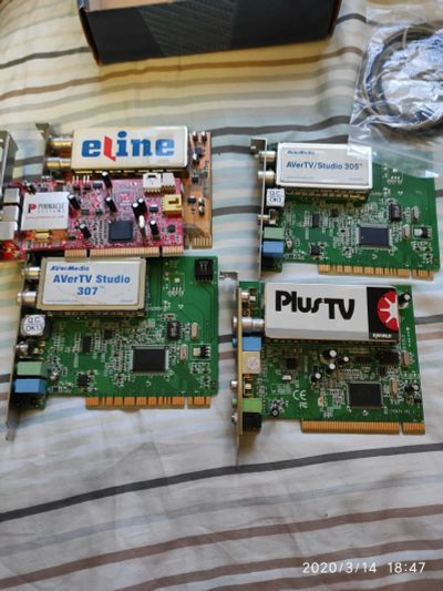 Лот: 15655499. Фото: 1. Tv тюнеры pci. ТВ-тюнеры и карты захвата