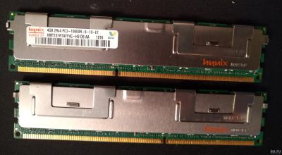 Лот: 18019999. Фото: 1. Серверная DDR3 8Gb (2x4Gb) 1333Mhz... Оперативная память