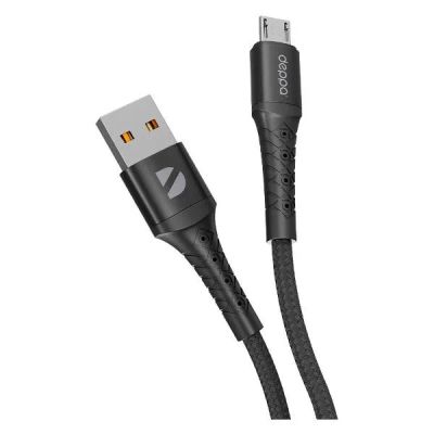 Лот: 24471579. Фото: 1. Кабель Deppa Armor USB/microUSB... Дата-кабели, переходники