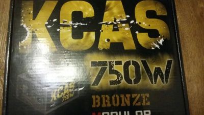Лот: 14454542. Фото: 1. Блок питания KCAS 750W 80+ Bronze. Корпуса, блоки питания