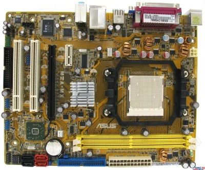 Лот: 2969340. Фото: 1. ASUS M2A-MX (RTL) SocketAM2+ PCI-E... Материнские платы