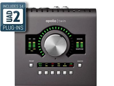 Лот: 12130983. Фото: 1. Universal Audio Apollo Twin Duo. Микшеры, предусилители, микрофонные эффекты