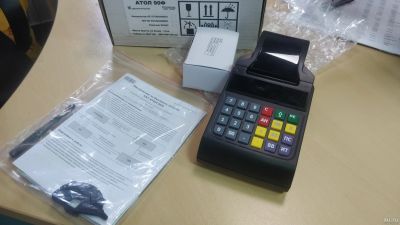Лот: 13072300. Фото: 1. АТОЛ 90Ф (WiFi, 2G, с ФН, с АКБ... Торговое