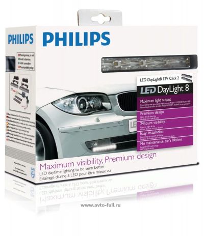 Лот: 3618813. Фото: 1. Дневные ходовые огни (ДХО) Philips... Оптика и освещение
