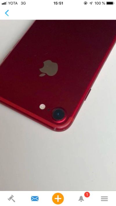 Лот: 12954252. Фото: 1. iPhone 7 Red 128gb Читать описание. Смартфоны