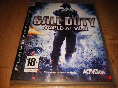 Лот: 12231759. Фото: 1. Call of Duty: World at War PS3... Игры для консолей