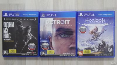 Лот: 18479242. Фото: 1. 3 игры для Sony PS4. Игры для консолей
