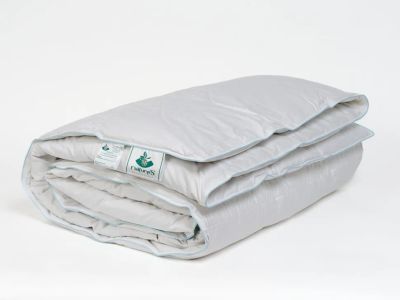 Лот: 21316037. Фото: 1. Одеяло с гусиным пухом Natura... Одеяла, подушки