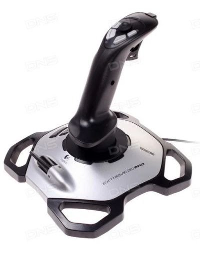 Лот: 11649403. Фото: 1. Джойстик Logitech Extreme 3D Pro. Рули, джойстики