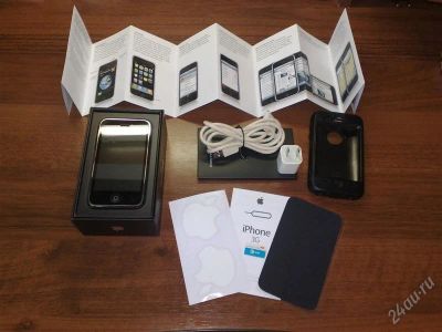 Лот: 1704037. Фото: 1. iPhone 3G - 8GB + OtterBox - с... Смартфоны