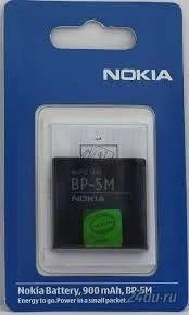 Лот: 11866517. Фото: 1. Акб BP-5M Orig 100% Nokia 5610... Аккумуляторы
