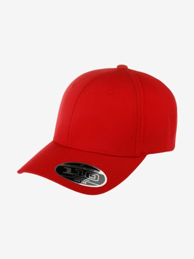 Лот: 23300274. Фото: 1. Бейсболка FLEXFIT 7706FF (красный... Другое (спортивная одежда)