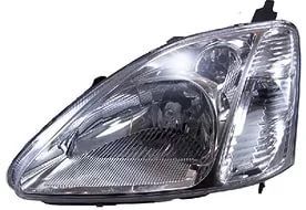 Лот: 6405781. Фото: 1. Фара Левая.Honda Civic 00-05 3... Оптика и освещение