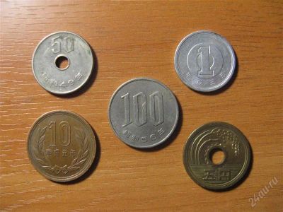 Лот: 1346332. Фото: 1. Набор монет Япония от 1 до 100... Азия