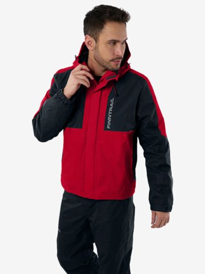 Лот: 25708246. Фото: 1. Куртка FINNTRAIL LightSuit, Красный. Легкие куртки, толстовки