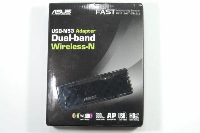 Лот: 4566351. Фото: 1. Беспроводной адаптер Asus USB-N53. WiFi, Bluetooth адаптеры