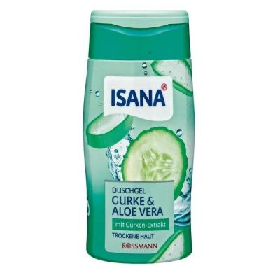 Лот: 10950633. Фото: 1. ISANA Гель для душа Огурец и алоэ... Уход за телом