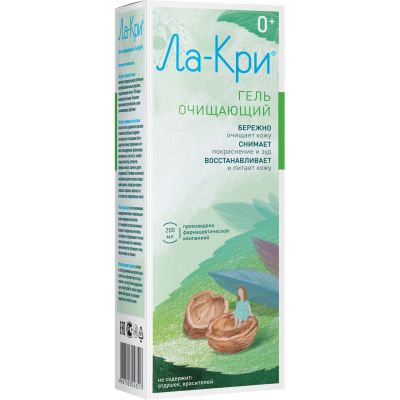 Лот: 24424264. Фото: 1. Ла-Кри гель очищающий 200мл. Уход за лицом 