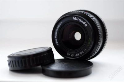 Лот: 901455. Фото: 1. Объектив Miranda 28 mm f2,8 MC... Объективы