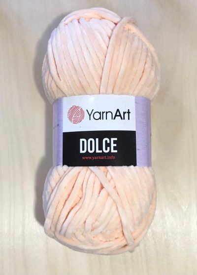 Лот: 18610726. Фото: 1. Пряжа YarnArt Dolce , 100% микро-полиэстер... Ткани, нитки, пряжа
