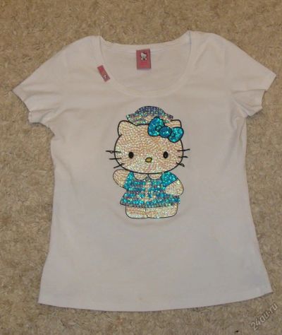 Лот: 11081302. Фото: 1. Брендовая футболка Hello Kitty... Футболки, топы и майки
