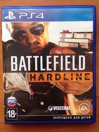 Лот: 6817444. Фото: 1. Диск battlefield hardline Sony... Игры для консолей