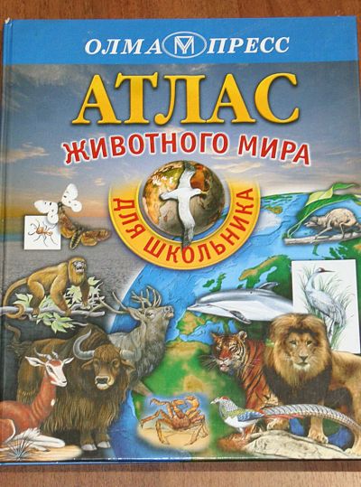 Лот: 5635125. Фото: 1. Атлас животного мира.Для школьника... Другое (детям и родителям)