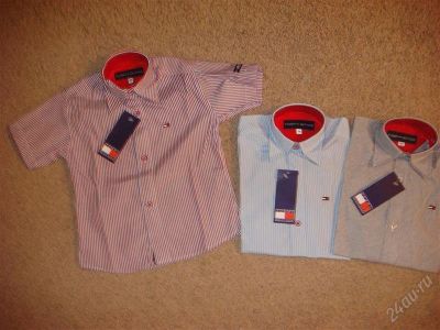 Лот: 1282231. Фото: 1. новые. рубашка tommy hilfiger... Рубашки, блузки, водолазки