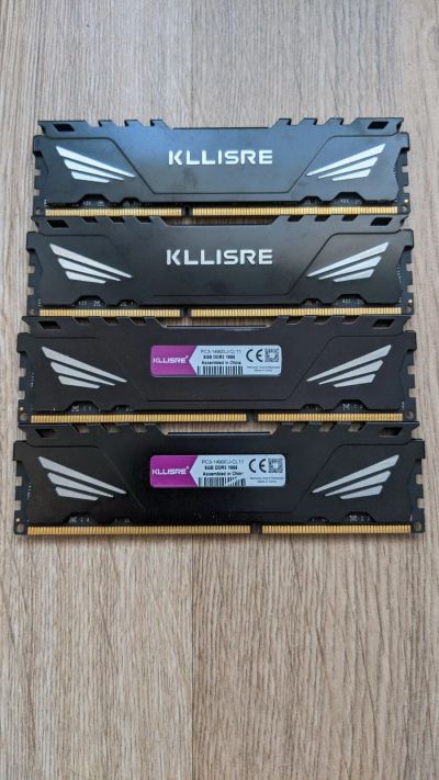 Лот: 17366571. Фото: 1. DDR3 Kllisre 4x8Gb 1866. Оперативная память