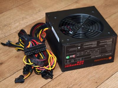 Лот: 11596514. Фото: 1. Thermaltake Litepower 500W [LT-500NL2NC... Корпуса, блоки питания
