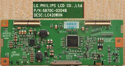 Лот: 3745766. Фото: 1. T-CON 6870C-0204B тв.LG 42LG3000. Печатные платы