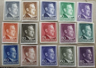Лот: 25386877. Фото: 1. Германия 1941-1944 года. 3 Рейх... Марки