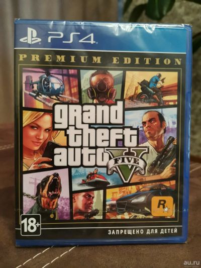 Лот: 15617726. Фото: 1. PS4 игра GTA V Premium Edition... Игры для консолей