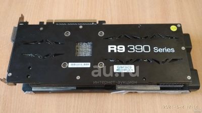 Лот: 18557197. Фото: 1. Видеокарта R9 390 8Gb Radeon. Видеокарты