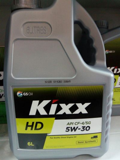 Лот: 10237345. Фото: 1. kixx hd cf-4 5w-30 (dynamic) 6л. Масла, жидкости