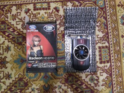 Лот: 16980928. Фото: 1. Видеокарта Amd radeon HD 6770. Видеокарты