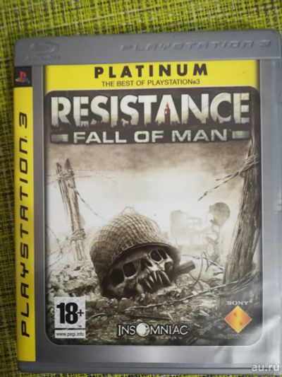 Лот: 13074458. Фото: 1. Resistance fall of man PS3. Игры для консолей