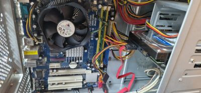 Лот: 20819854. Фото: 1. Системный блок E6750 2.66GHz/ASRock... Компьютеры в сборе