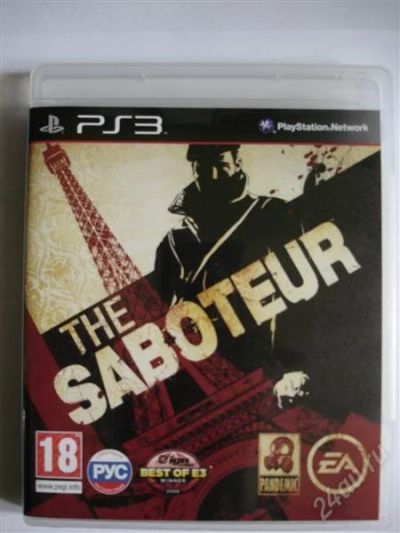 Лот: 1167311. Фото: 1. The Saboteur (PS3) для playstation... Игры для консолей