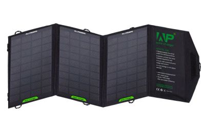 Лот: 6188108. Фото: 1. AP Allpowers 12 Вт Solar charger... Зарядные устройства, блоки питания, адаптеры сетевые для смартфонов