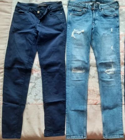 Лот: 23330136. Фото: 1. Джинсы женские Massimo Dutti 36... Брюки, шорты, джинсы