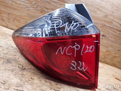 Лот: 18531422. Фото: 1. Фонарь Toyota Ractis NCP120 1NZFE... Оптика и освещение
