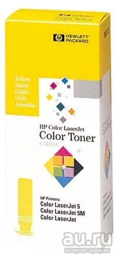 Лот: 13132990. Фото: 1. Тонер HP C3103A Yellow оригинальный. Картриджи, расходные материалы