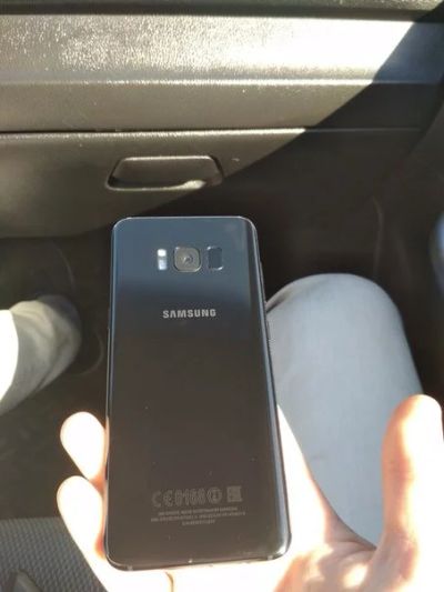 Лот: 12106857. Фото: 1. Samsung Galaxy s8 Black/Обмен... Смартфоны