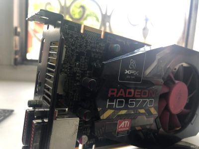 Лот: 13865455. Фото: 1. Видеокарта PCI-E XFX ATI Radeon... Видеокарты